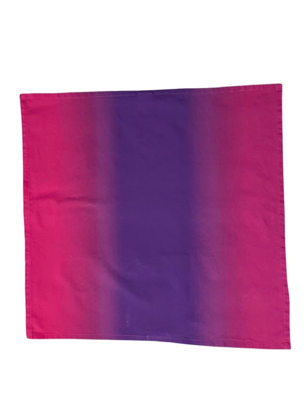Lush Sex Bomb Knot Wrap Womens Gradient Bandana Organic Cotton Ombre Purple Pink